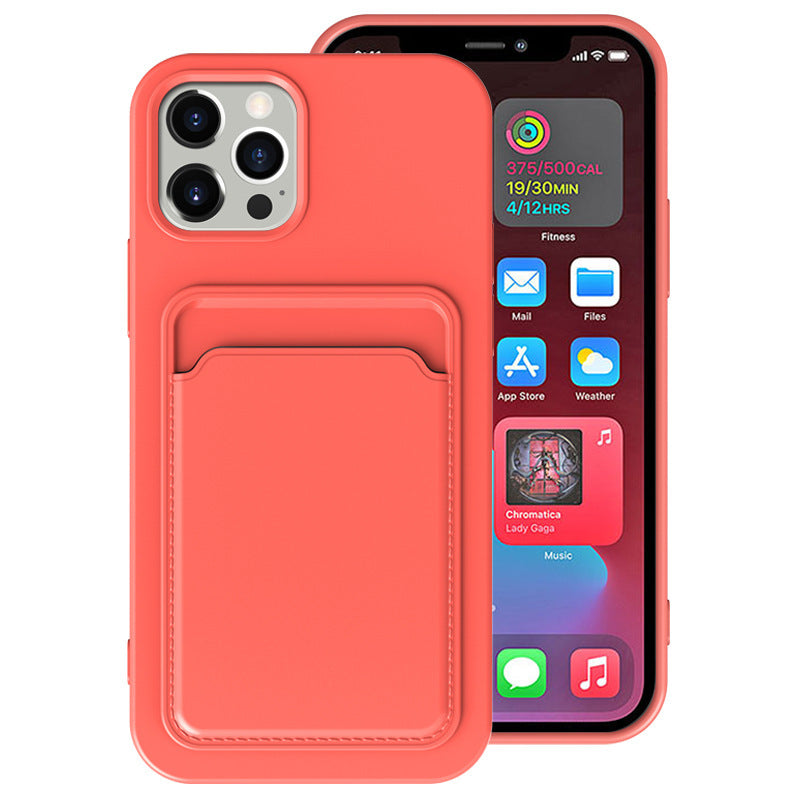 Compatible with Apple, Cross Border Suitable For Iphone12 Integrated Frosted Card Case Mobile Phone Shell Xr 11Tpu Card Soft Shell Spot E-Commerce Compatible with Apple, Cross Border Suitable For Iphone12 Integrated Frosted Card Case Mobile Phone Shell Xr 11Tpu Card Soft Shell Spot E-Commerce